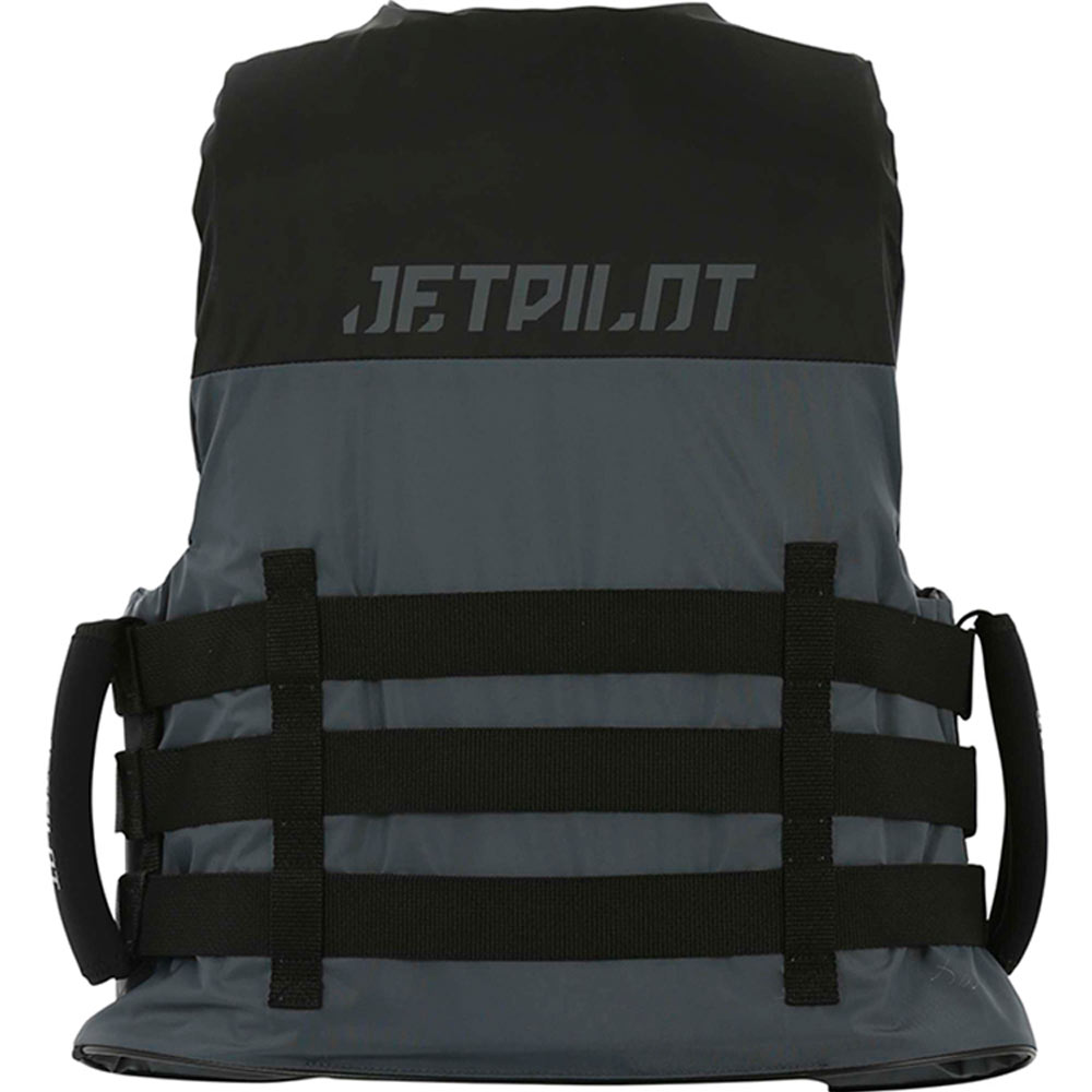 Jetpilot Strike nylon zwemvest zwart met super grip handvaten 3