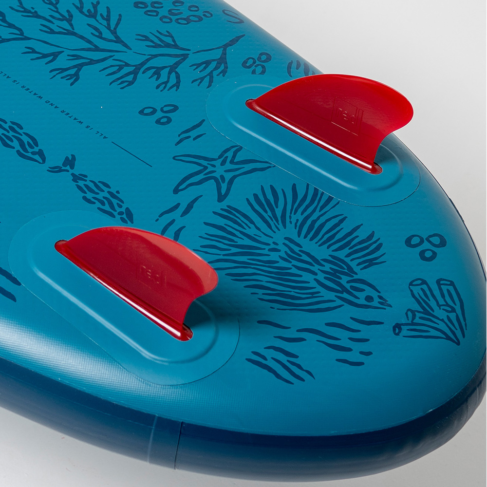 red paddle Ride Love the Oceans 10.6 opblaasbare sup blauw voordeelpakket 3