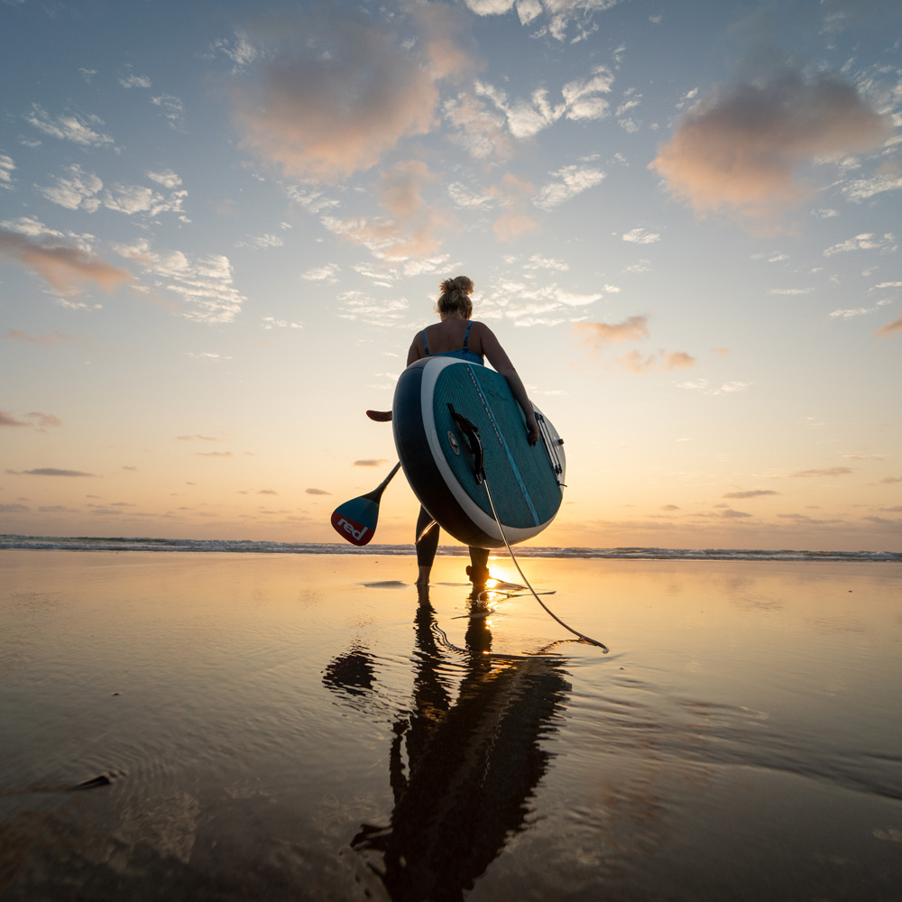 red paddle Ride Love the Oceans 10.6 opblaasbare sup blauw voordeelpakket 6