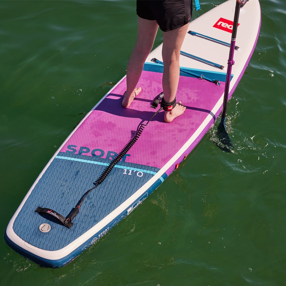 red paddle Hybrid Tough paars sup peddel verstelbaar 3
