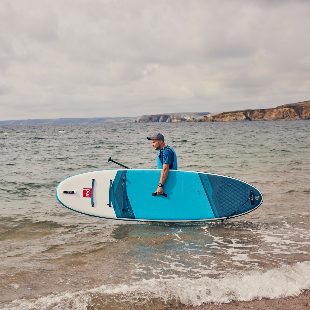 red paddle Ride CT 10.8 opblaasbare sup blauw voordeelpakket 4