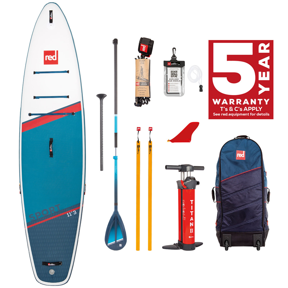 red paddle Sport HT 11.3 opblaasbare sup voordeelpakket foto 1