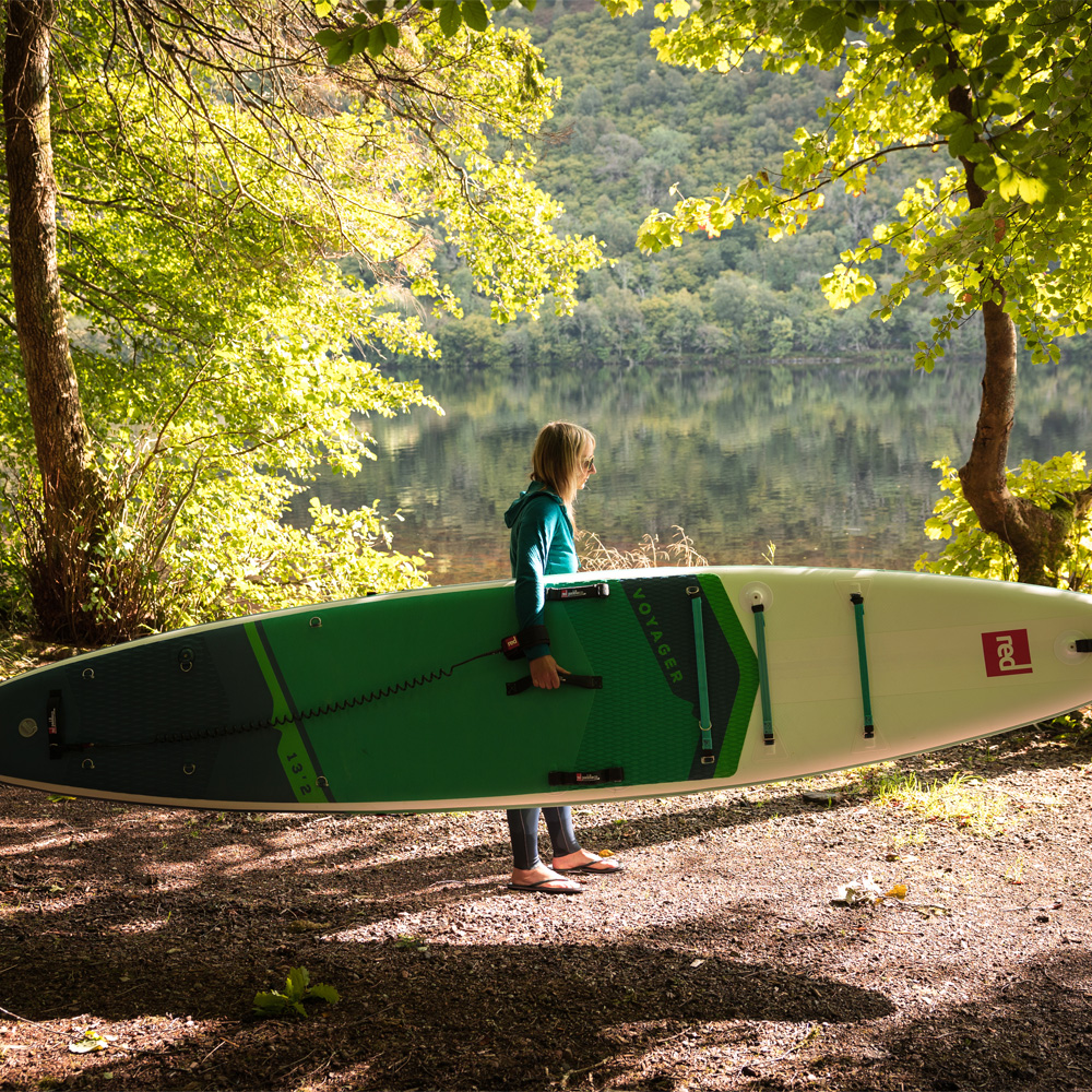 red paddle Voyager HT 13.2 opblaasbare sup groen voordeelpakket 5