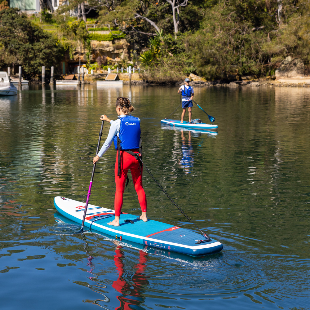 red paddle Sport+ HT 12.6 opblaasbare sup blauw voordeelpakket 6