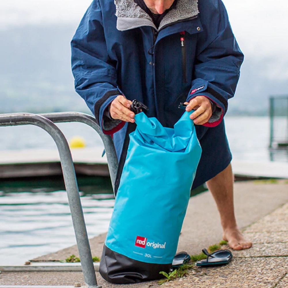 red paddle Roll Top dry bag 10L blauw 3