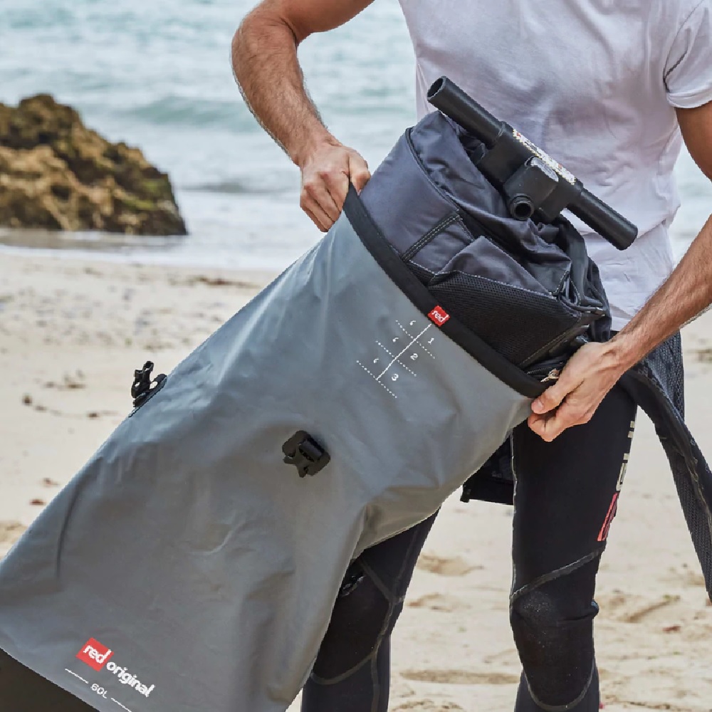 Roll Top dry bag 10L grijs