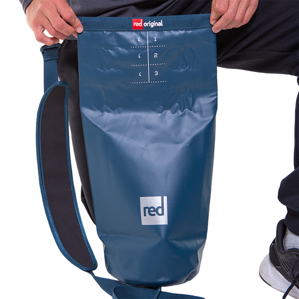 red paddle drybag 10 liter blauw 3