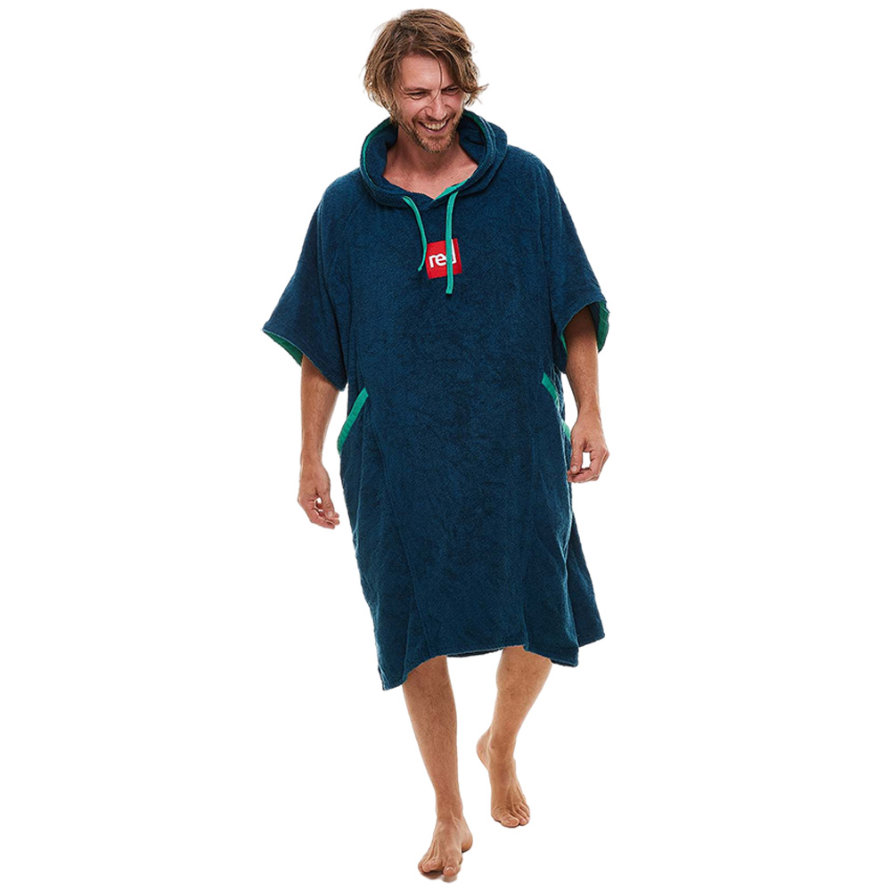 red paddle Luxury omkleedponcho navy foto 1