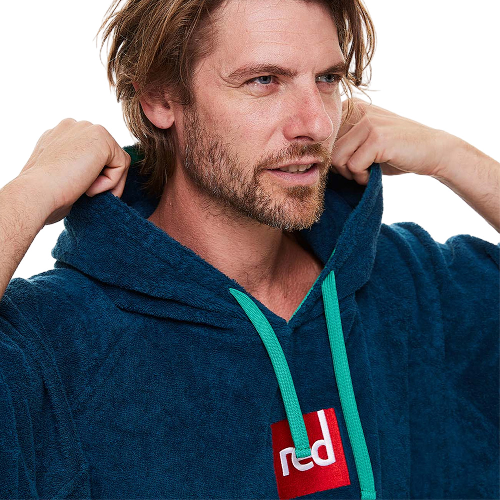 red paddle Luxury omkleedponcho navy 3