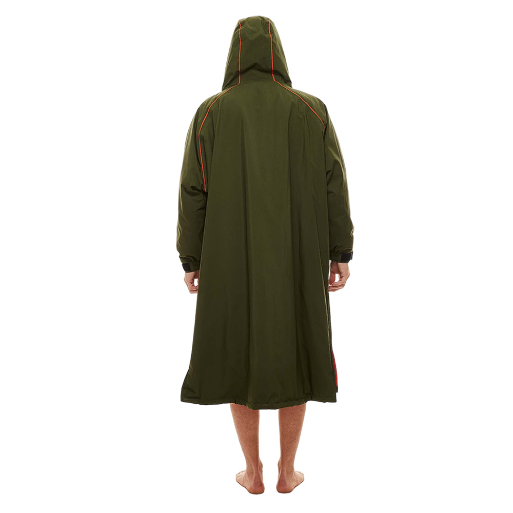 red paddle Pro Change Jacket poncho lange mouwen groen 2