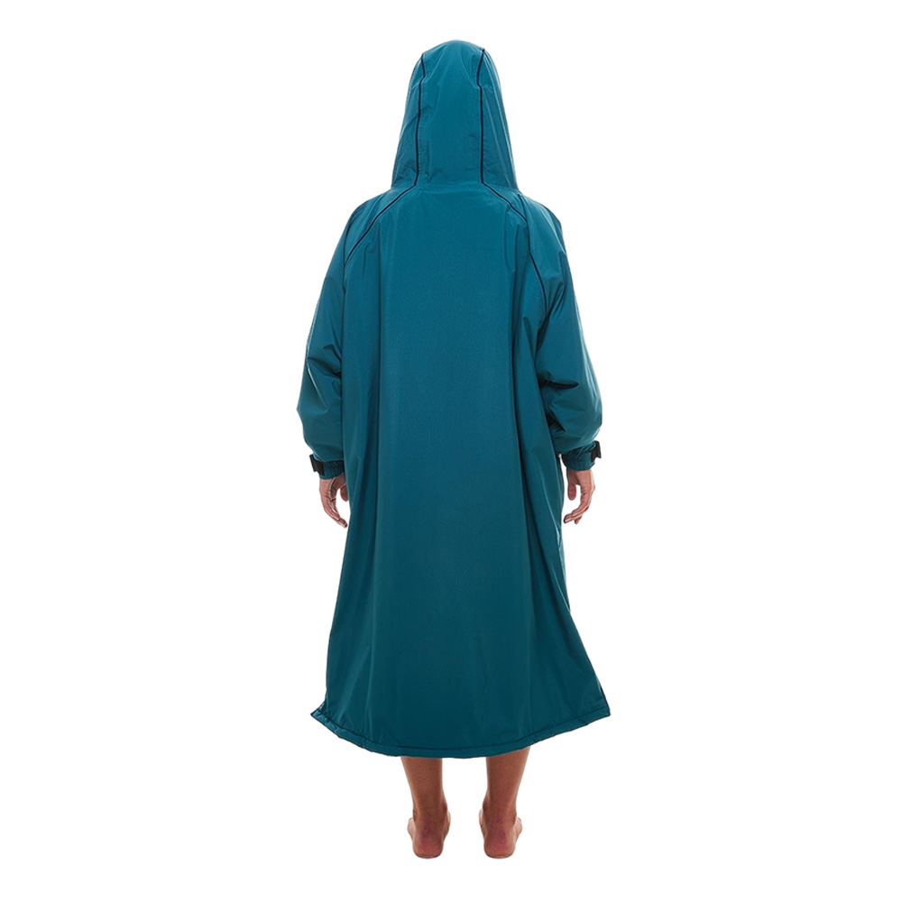 red paddle Pro Change Jacket poncho lange mouwen teal 2