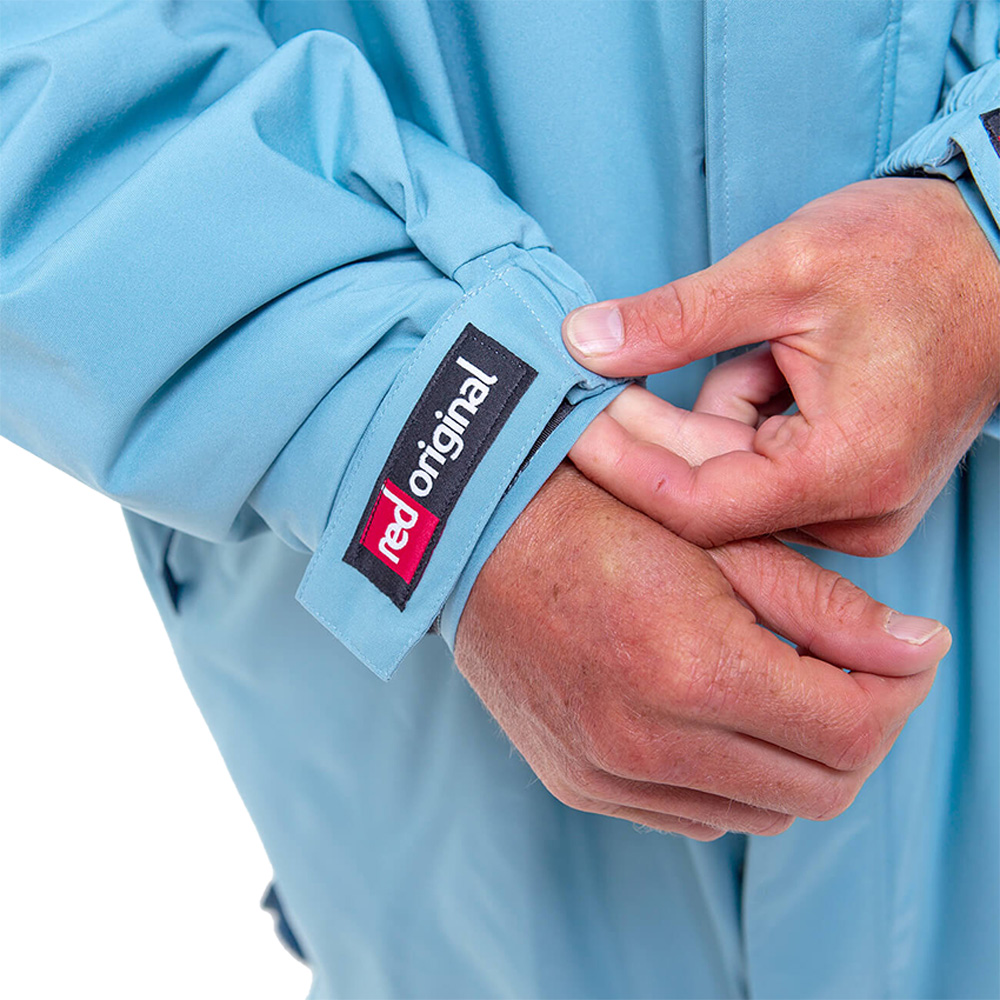 red paddle Pro Change Jacket poncho lange mouwen blauw 3