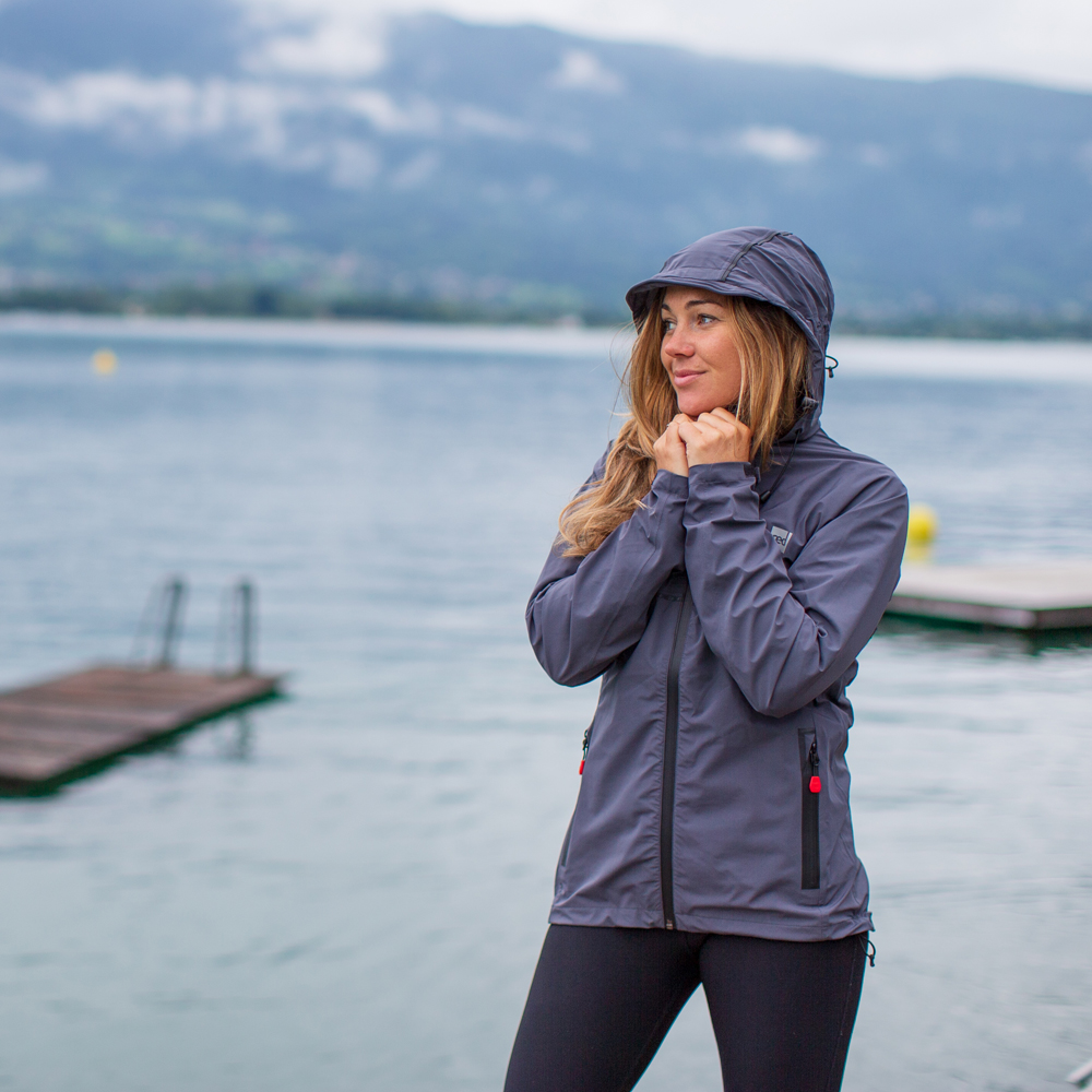 red paddle Active jacket dames grijs 3