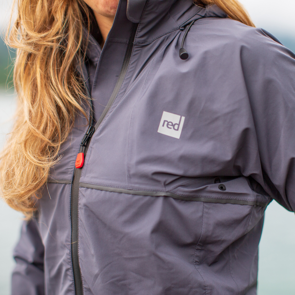 red paddle Active jacket dames grijs 4