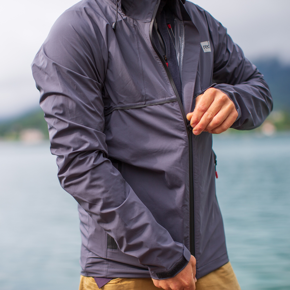 red paddle Active jacket heren grijs 3