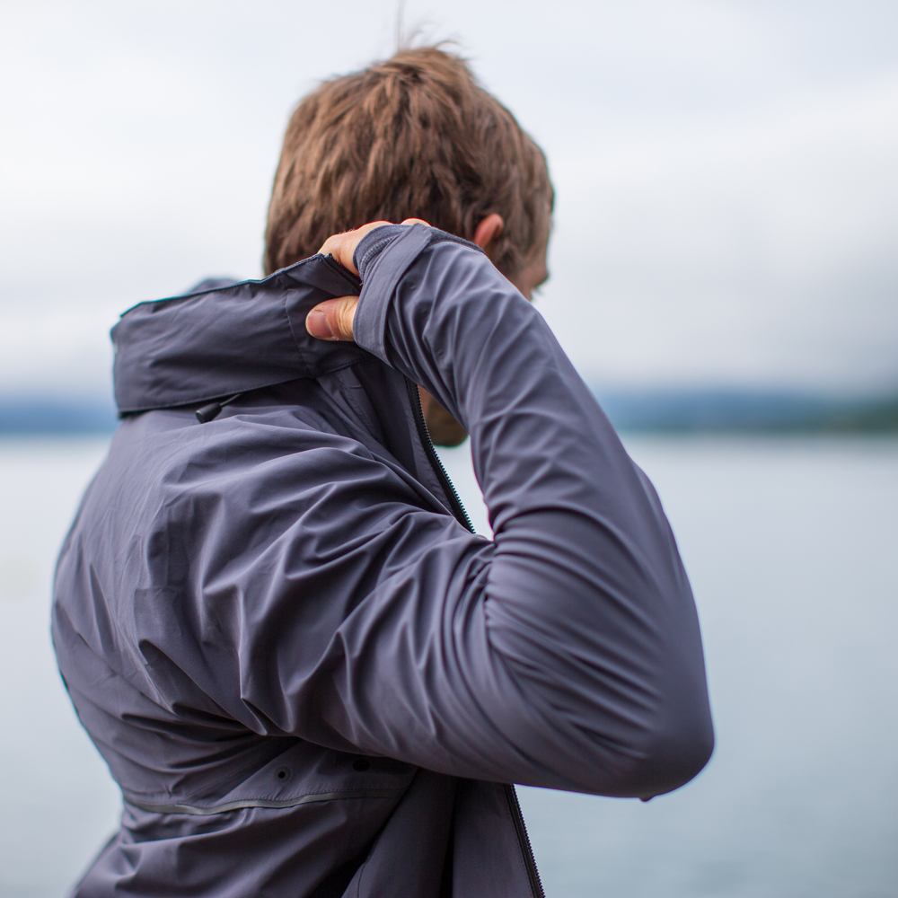 red paddle Active jacket heren grijs 4