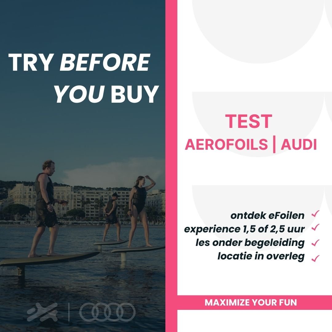 Audi e-tron efoil Adventure set whitesand light - standard