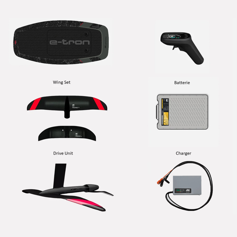 Aerofoils Audi e-tron efoil Competition set light - standard 12