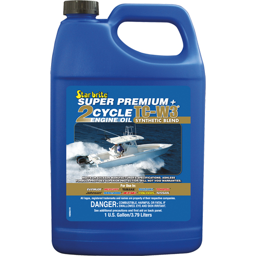 Starbrite super premium 2 takt motorolie tc w3 3800 ml foto 1