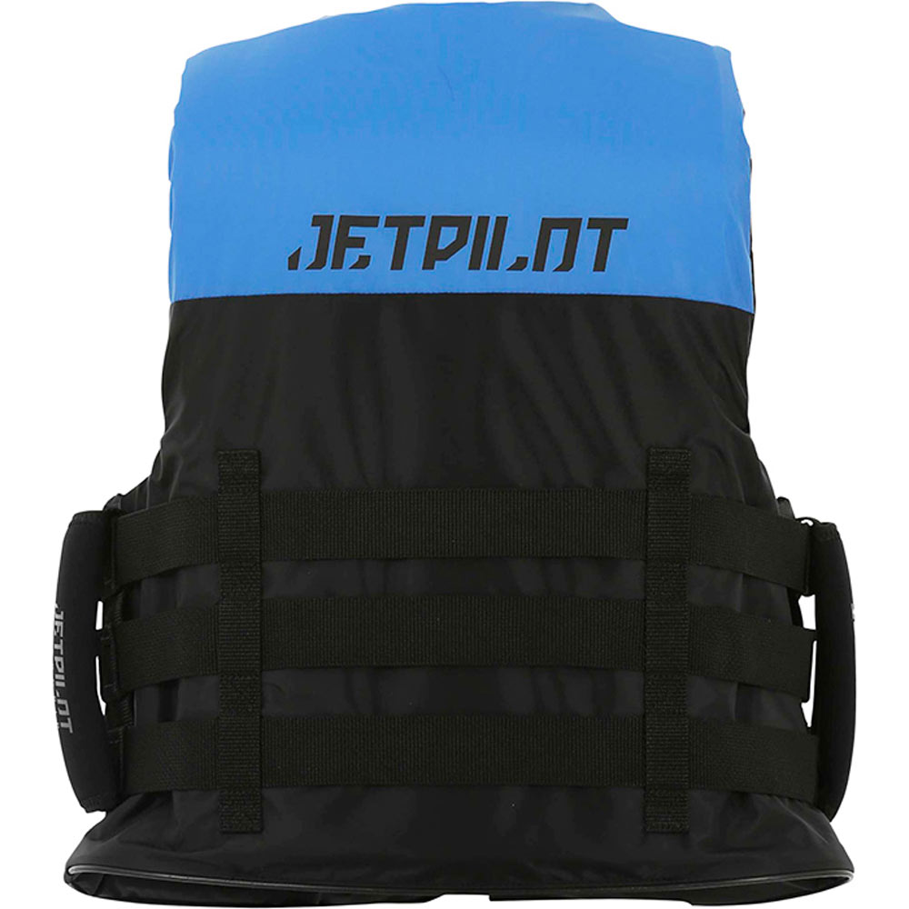 Jetpilot Strike nylon zwemvest blauw met super grip handvaten 2