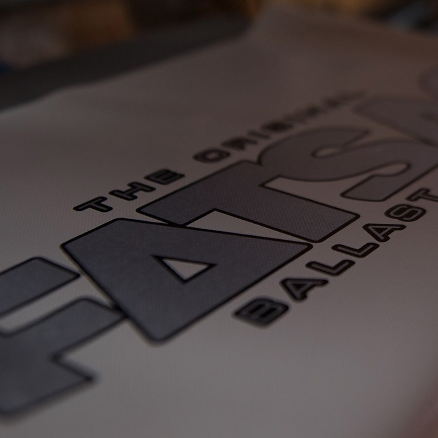 Fatsac Integrated Bow ballast sac 425lbs/190kg grijs 3