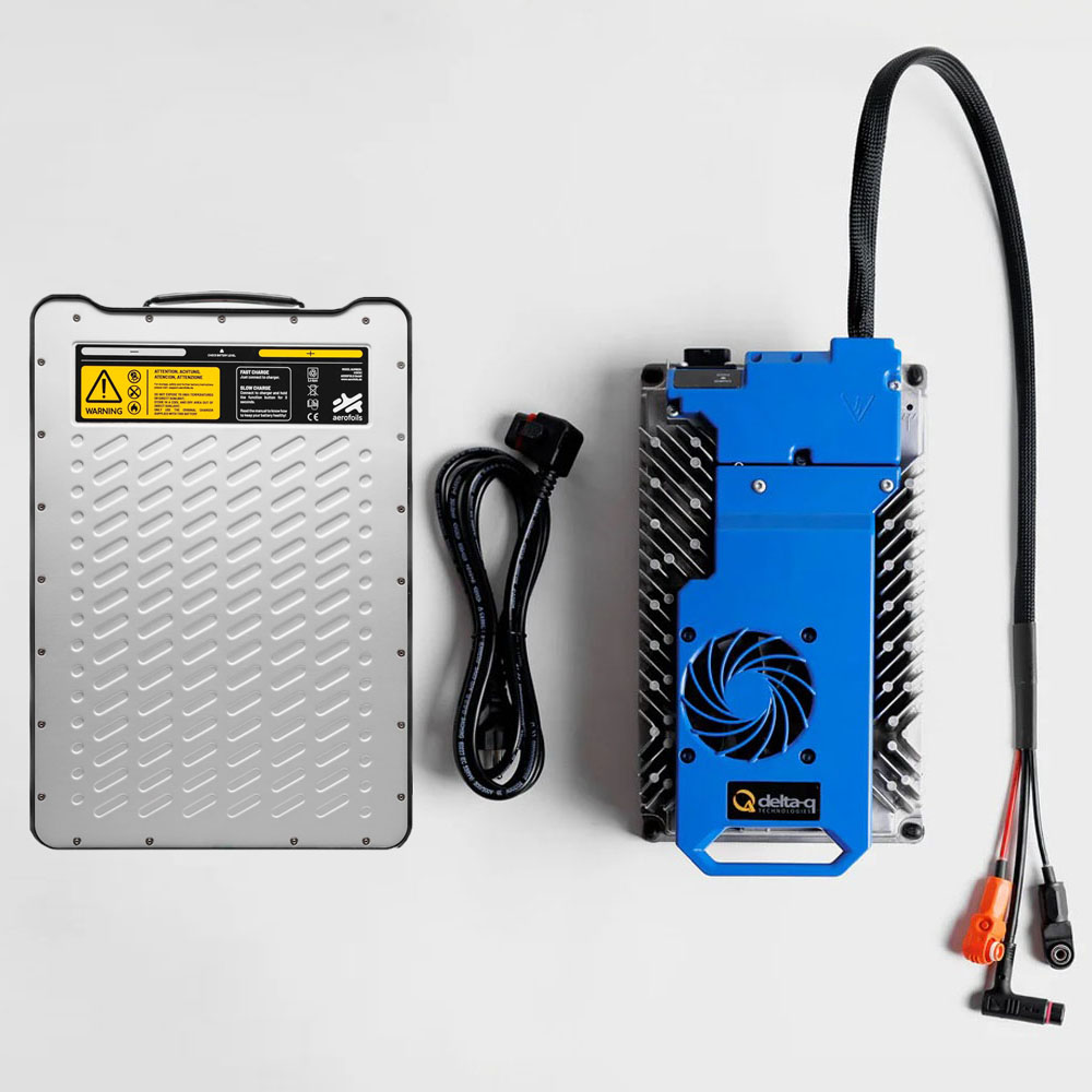 light battery met fast charger set