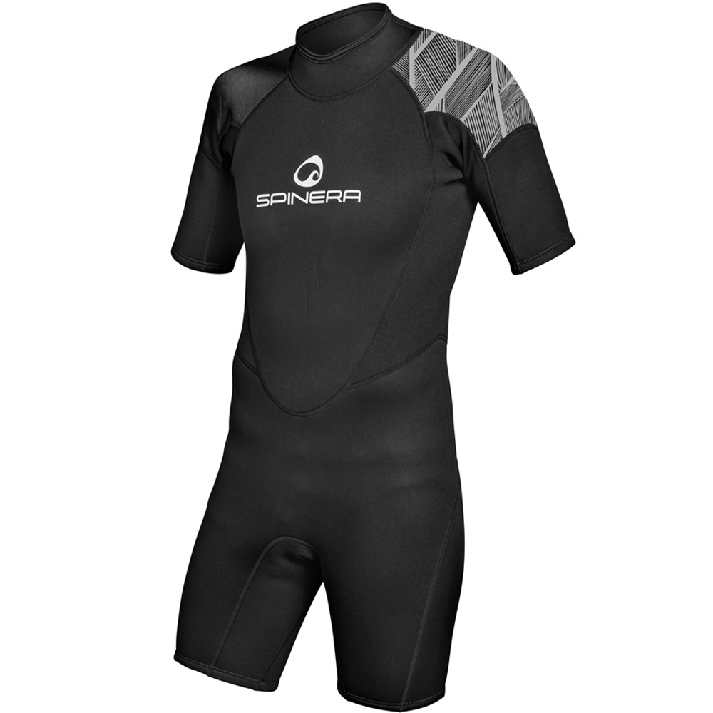 shorty wetsuit heren 2/2 grijs