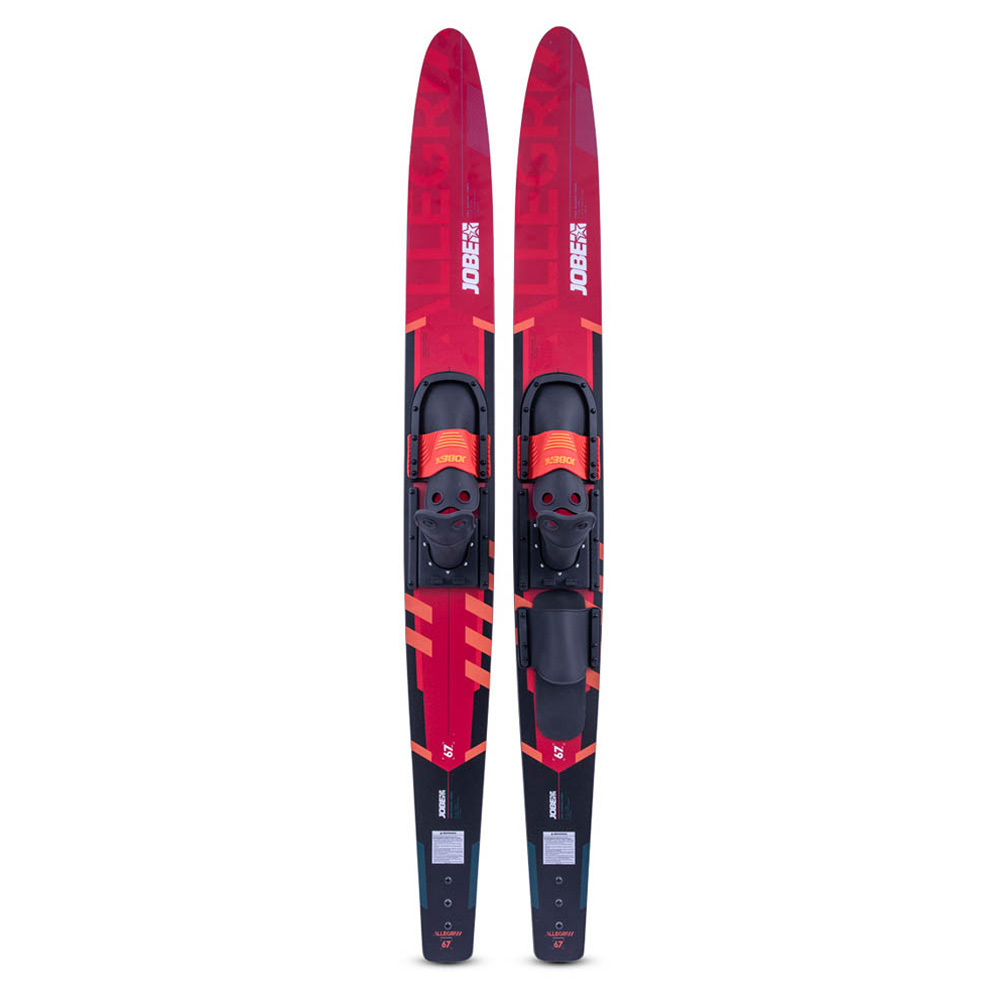 Allegre combo waterski's rood