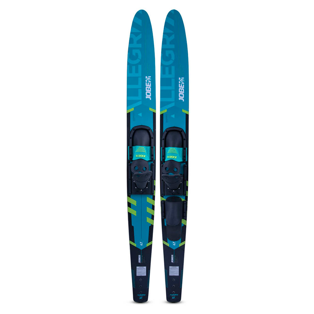 Allegre Combo Waterskis Teal 67 inch