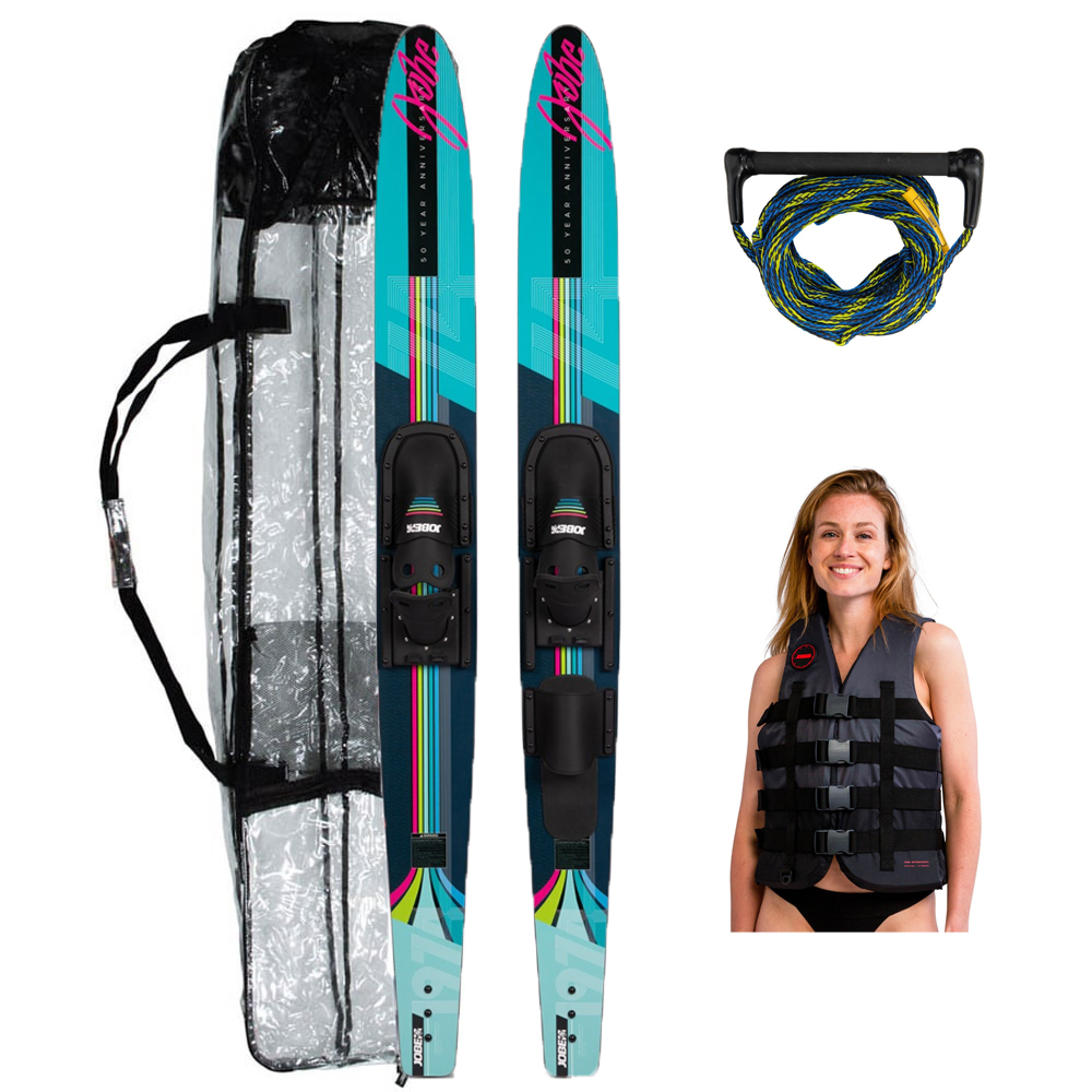 Allegre Combo waterskis 50 Years 67 inch deluxe pakket