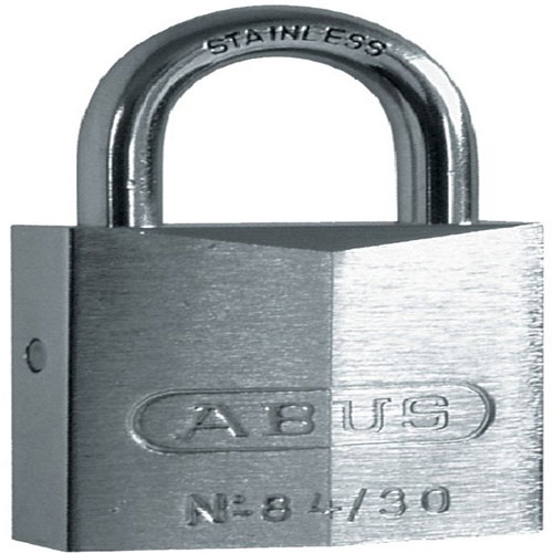 Abus Hangslot met een messingkast en stalen beugeld 30mm 1