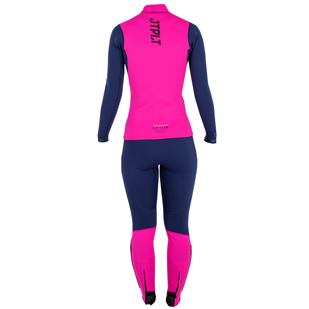 RX long jane met jasje dames navy/roze