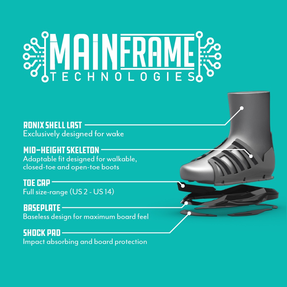 Ronix District wakeboardset 144 cm met District bindingen 9