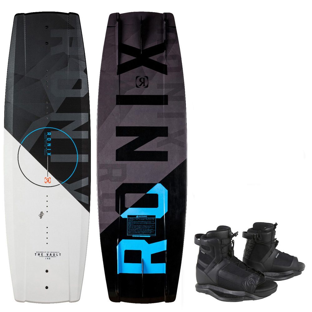 Ronix Vault modello 145 cm wakeboardset met Divide wakeboardbindingen foto 1