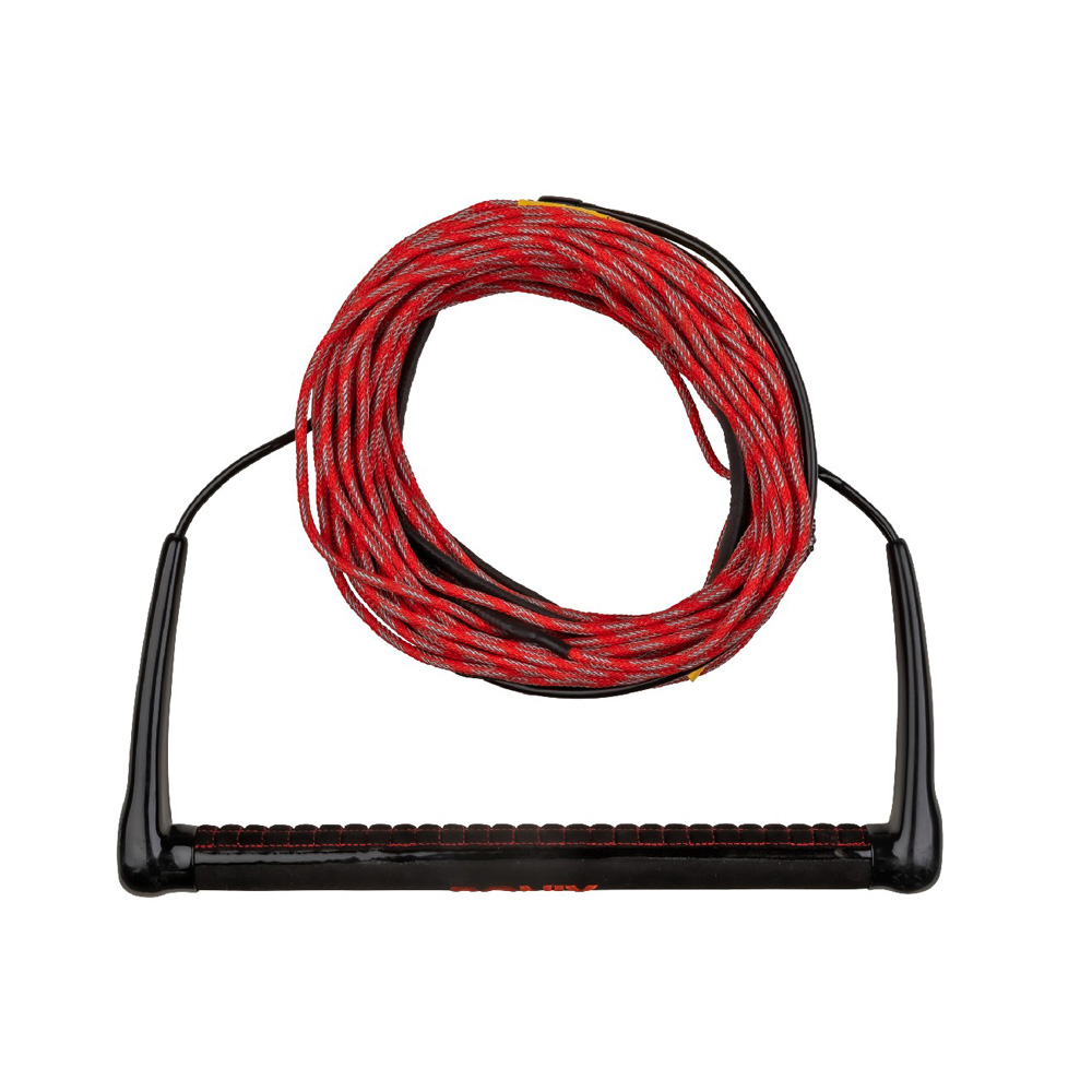 Combo 4.0 w/75ft. Solin wakeboardlijn rood