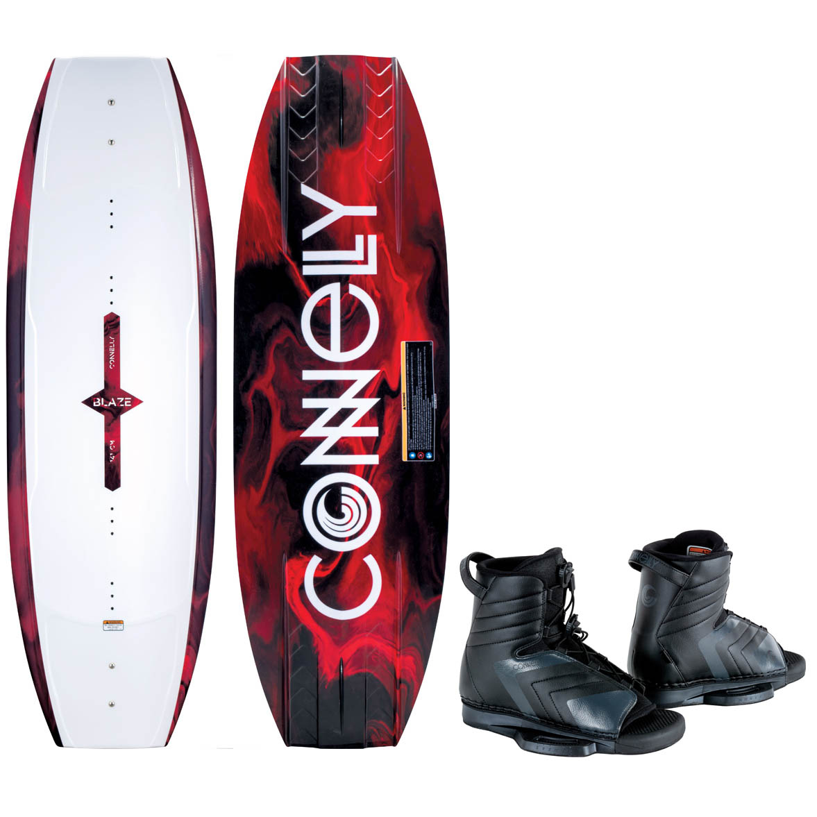 Connelly Blaze wakeboardset 141 cm met optima wakeboardbindingen foto 1