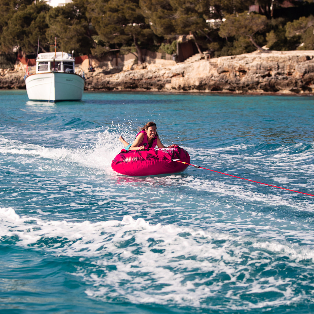 Jobe Rumble funtube 1 persoons Hot Pink 2