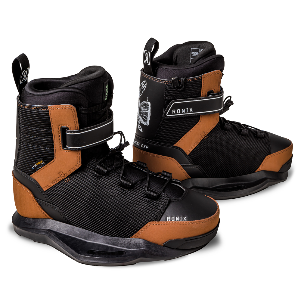 Ronix Diplomat EXP wakeboardbindingen Walk Liner foto 1