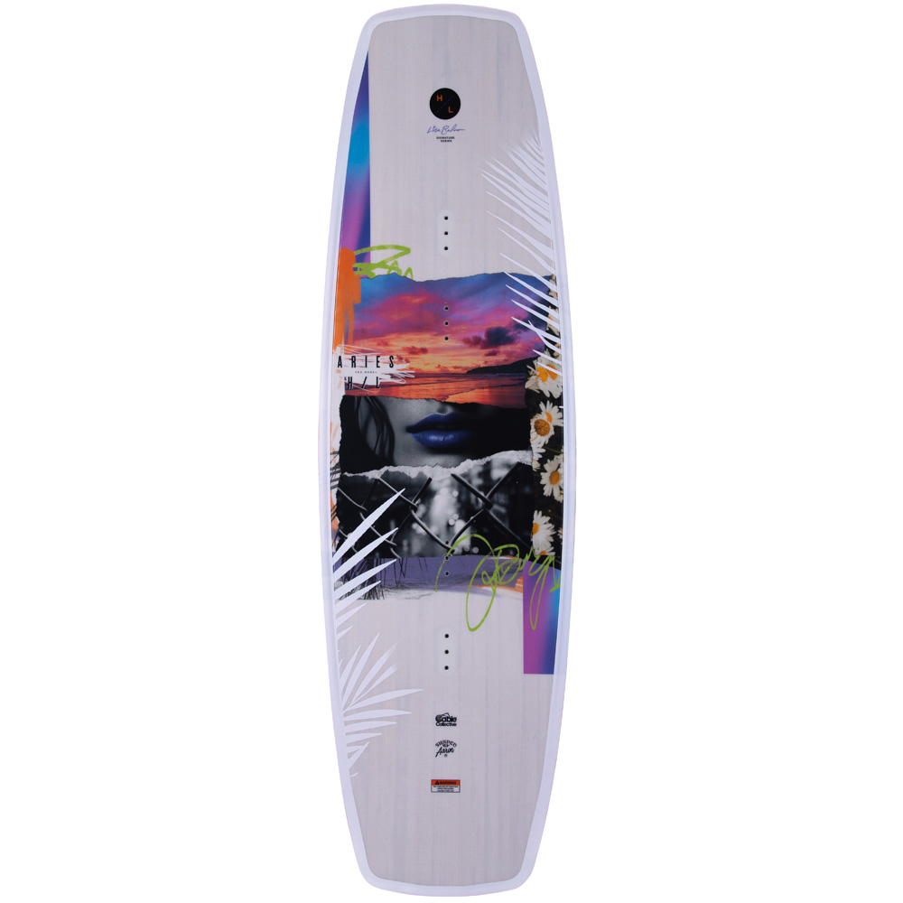 Hyperlite Aries wakeboard 142 cm met Zero2 bindingen 4