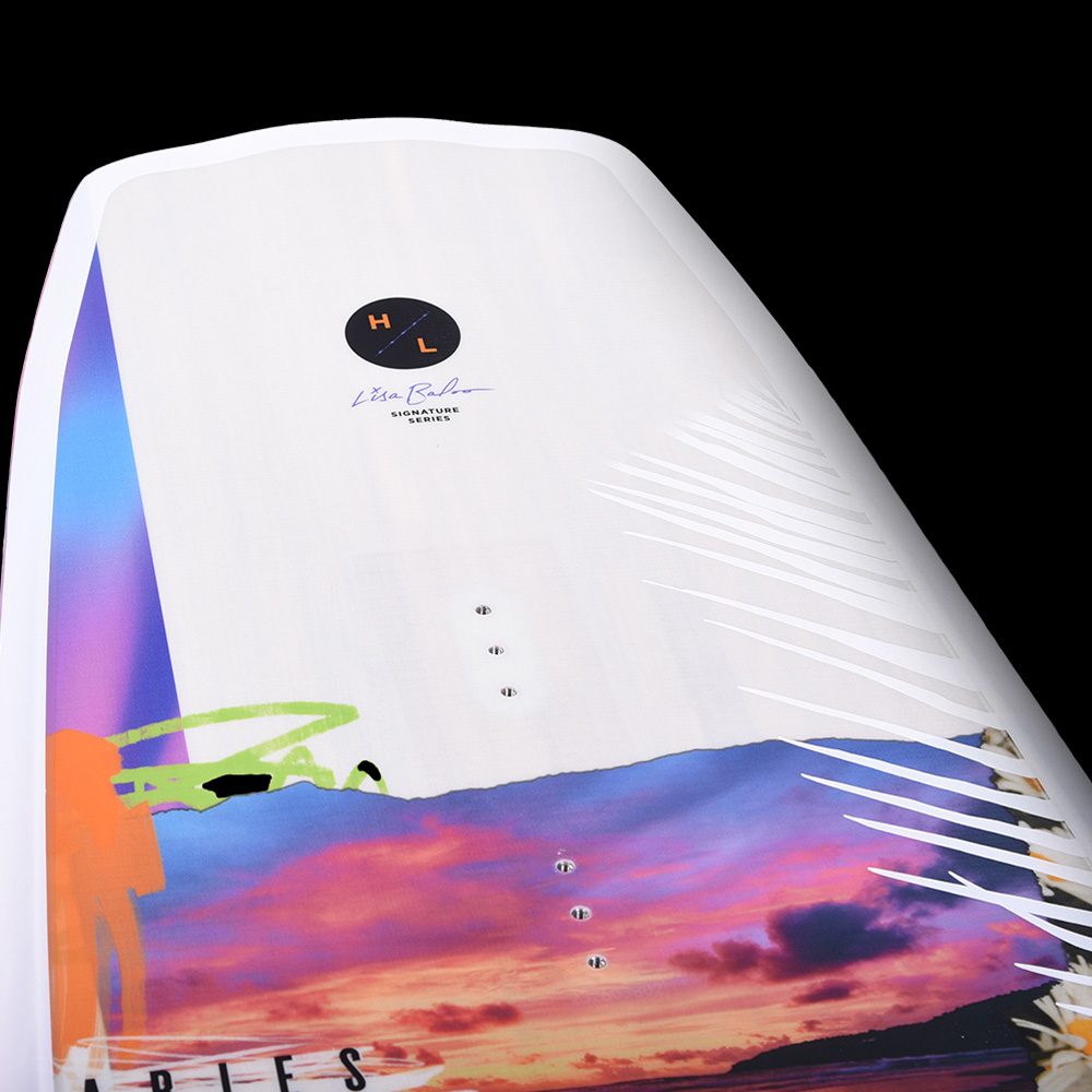 Hyperlite Aries wakeboard 142 cm met Zero2 bindingen 5
