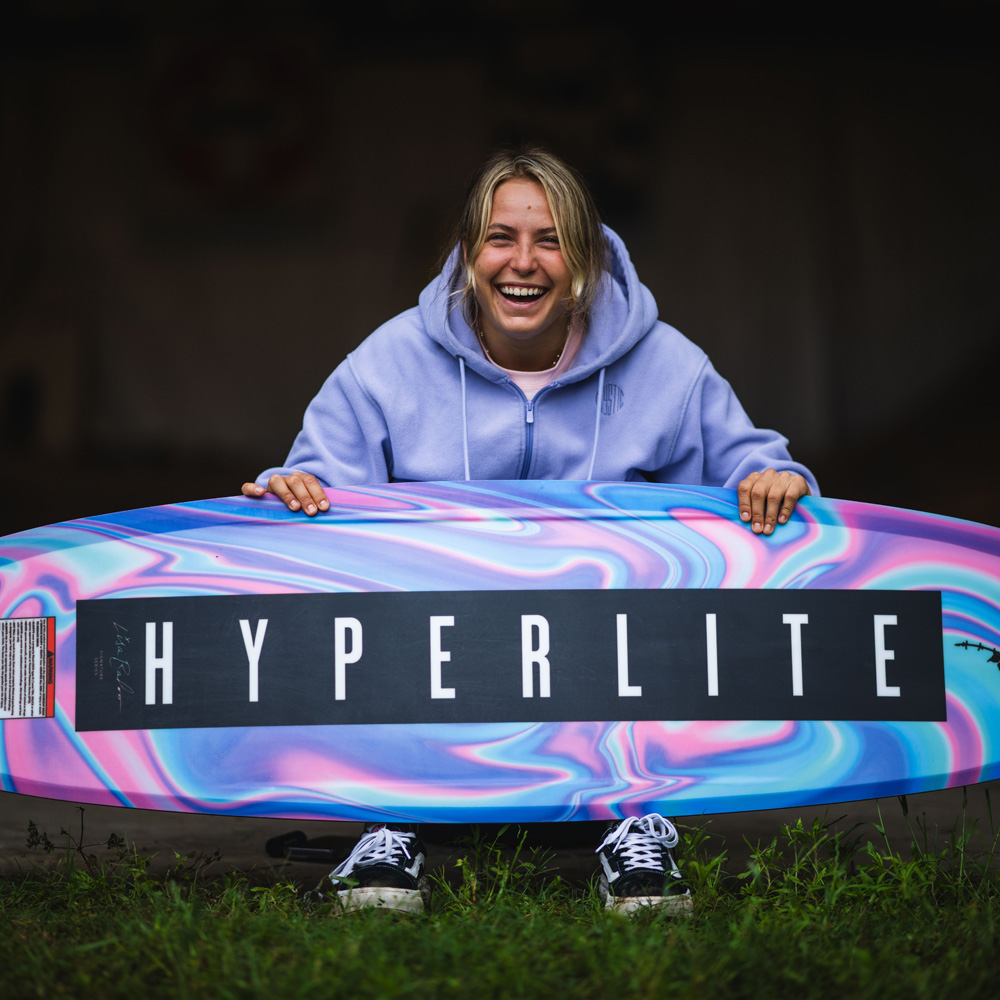 Hyperlite Aries wakeboard 146 cm met Zero2 bindingen 10