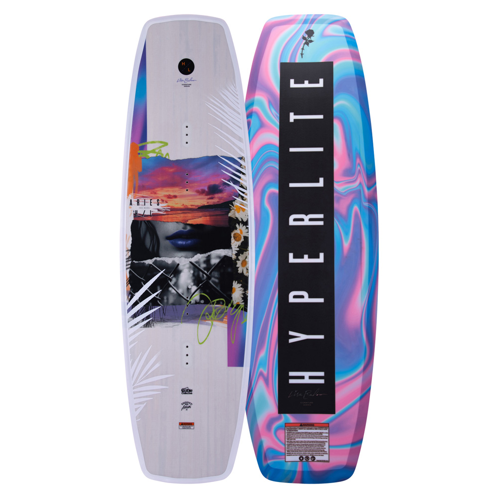 Hyperlite Aries wakeboard 146 cm met Zero2 bindingen 2