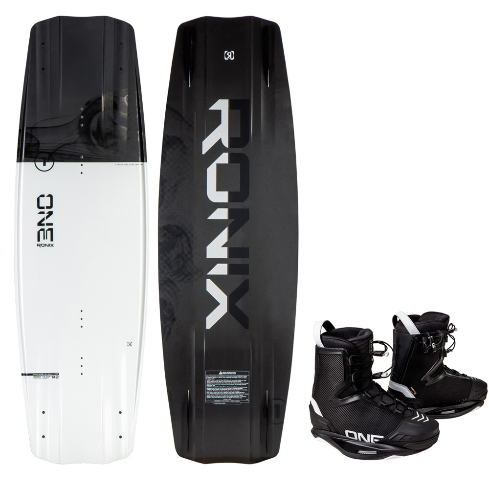 Ronix One Legacy Core wakeboard set 134 cm met One bindingen foto 1