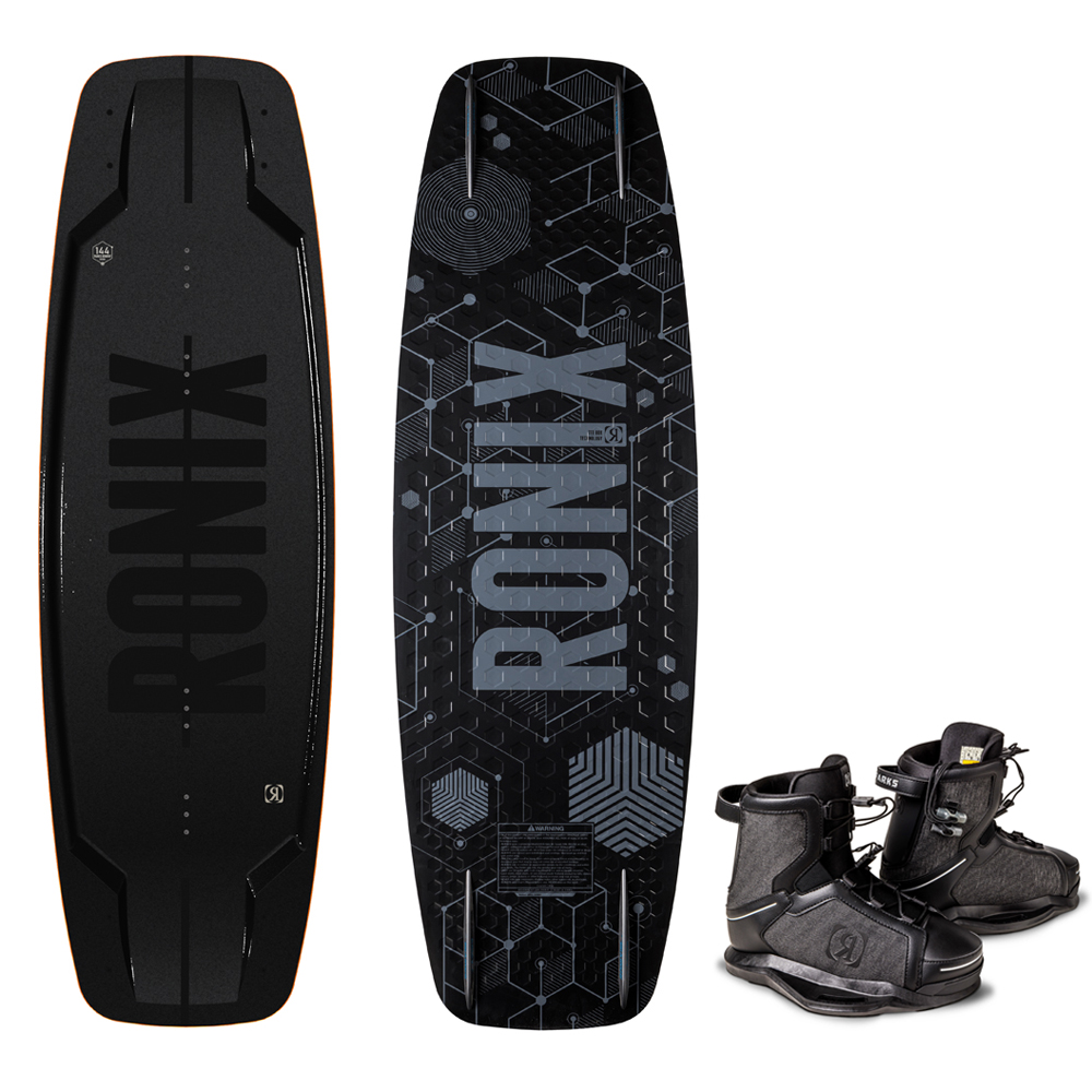 Ronix Parks wakeboard set 150 cm met Parks bindingen foto 1