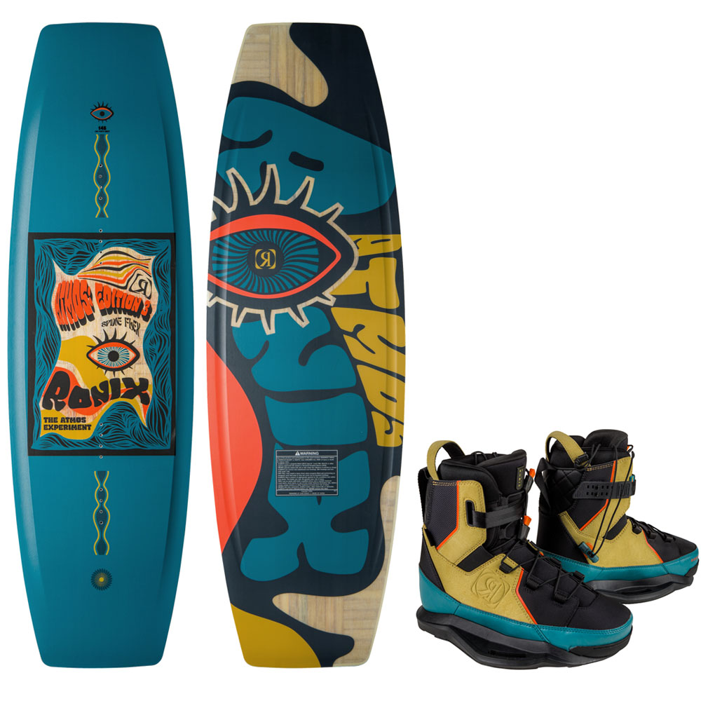 Ronix Atmos wakeboardset 148 cm met Atmos bindingen foto 1