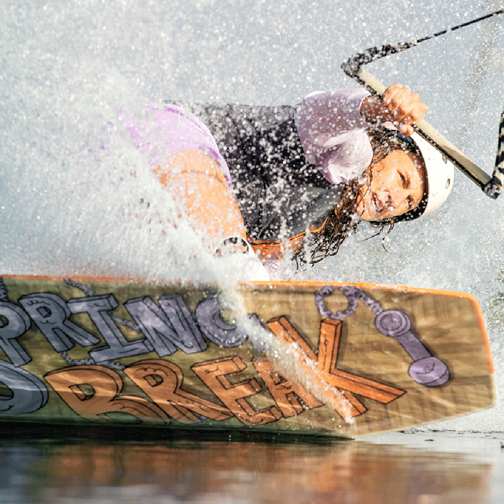 Ronix Spring Break wakeboard set 143 cm met Rise bindingen 7