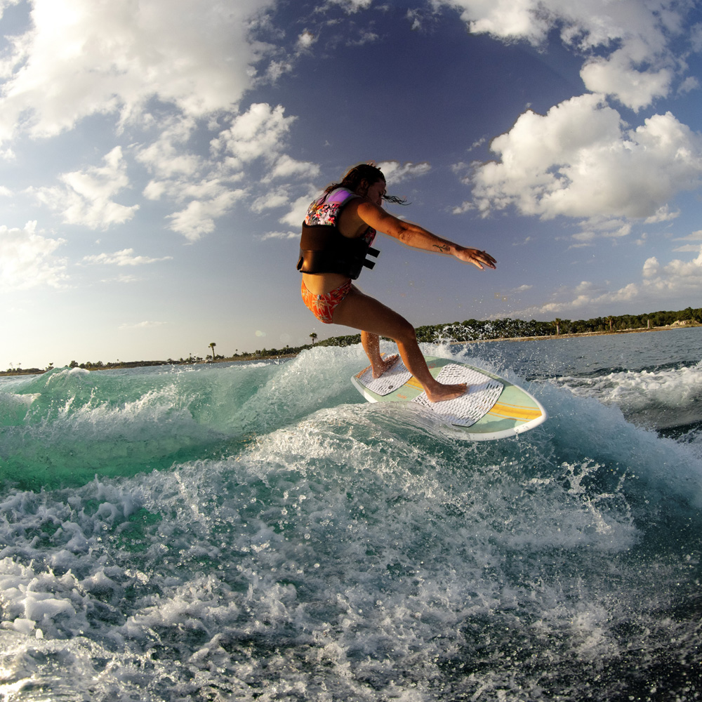 Ronix Surf Fish Koal Classic 4.5 wakesurfer dames 5