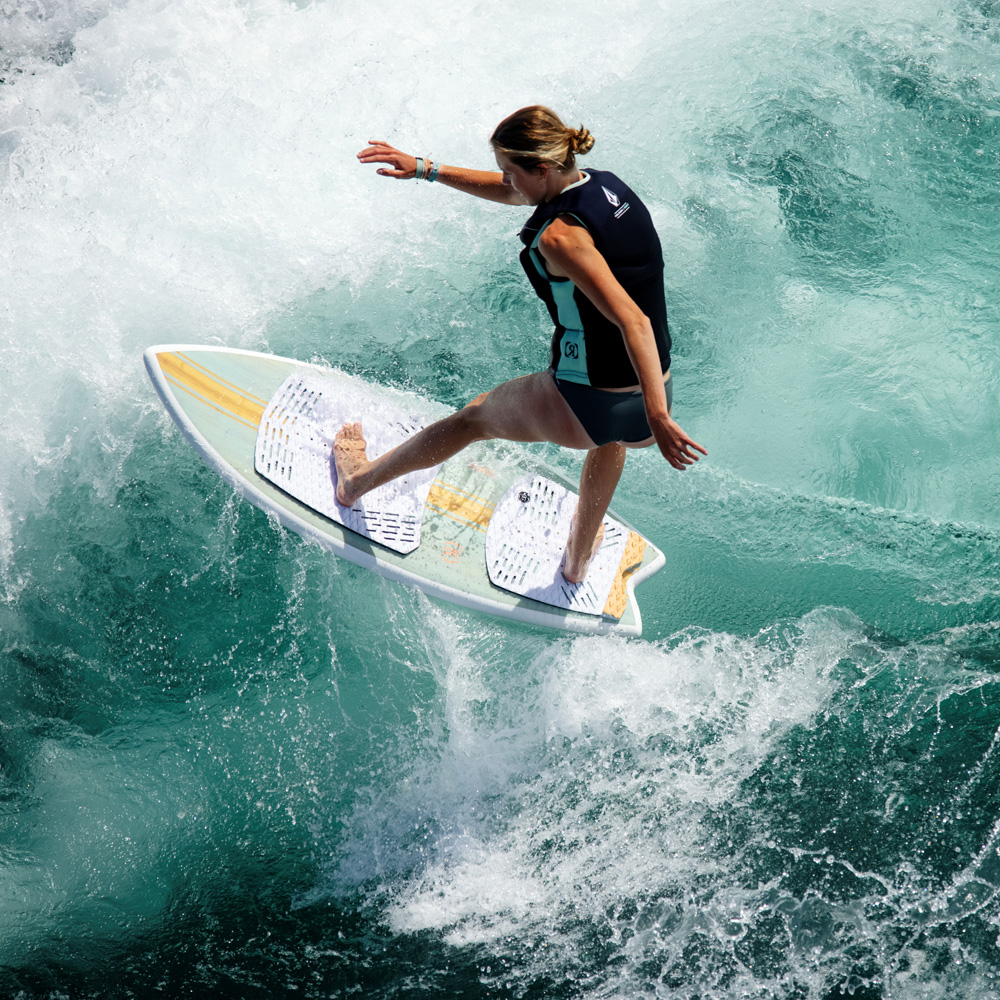 Ronix Surf Fish Koal Classic 4.5 wakesurfer dames 6
