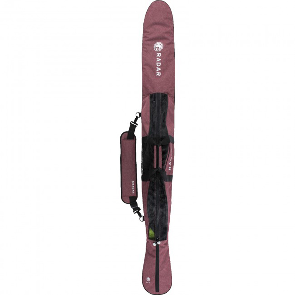 slalom ski tas gevoerd 63-67 inch roze