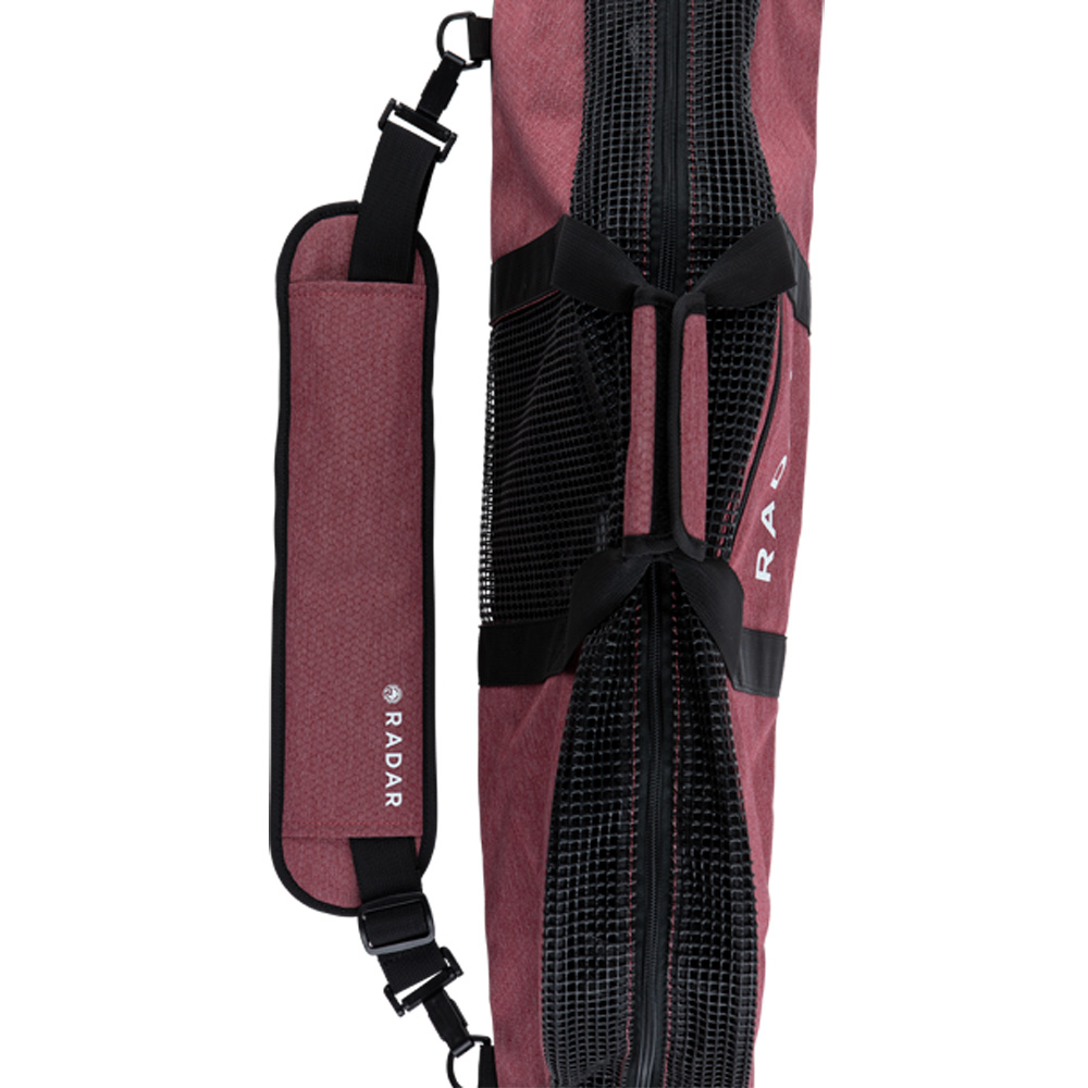 Radar slalom ski tas gevoerd 63-67 inch roze 4